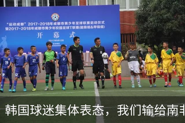 韩国球迷集体表态，我们输给南非，是因为中国国足坑了我们